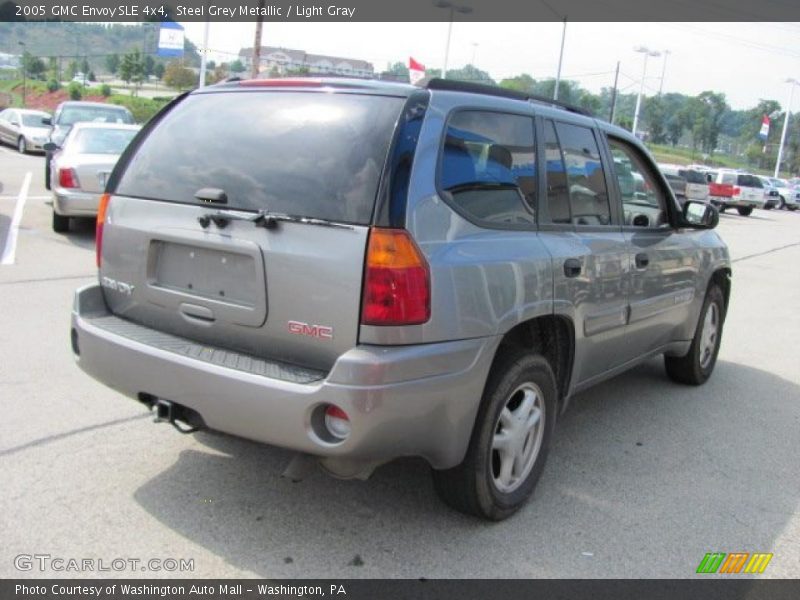 Steel Grey Metallic / Light Gray 2005 GMC Envoy SLE 4x4