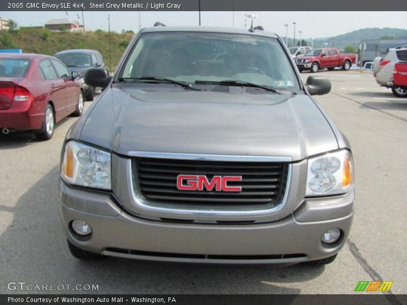 Steel Grey Metallic / Light Gray 2005 GMC Envoy SLE 4x4