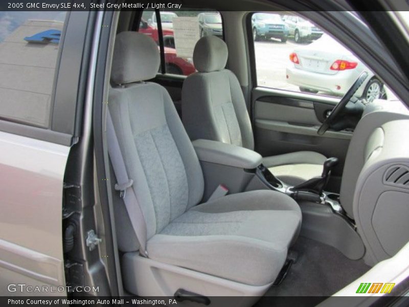 Steel Grey Metallic / Light Gray 2005 GMC Envoy SLE 4x4