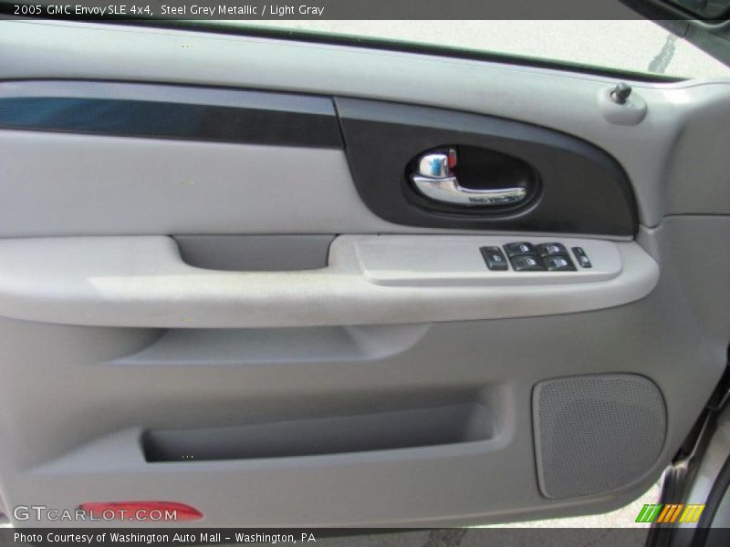 Steel Grey Metallic / Light Gray 2005 GMC Envoy SLE 4x4