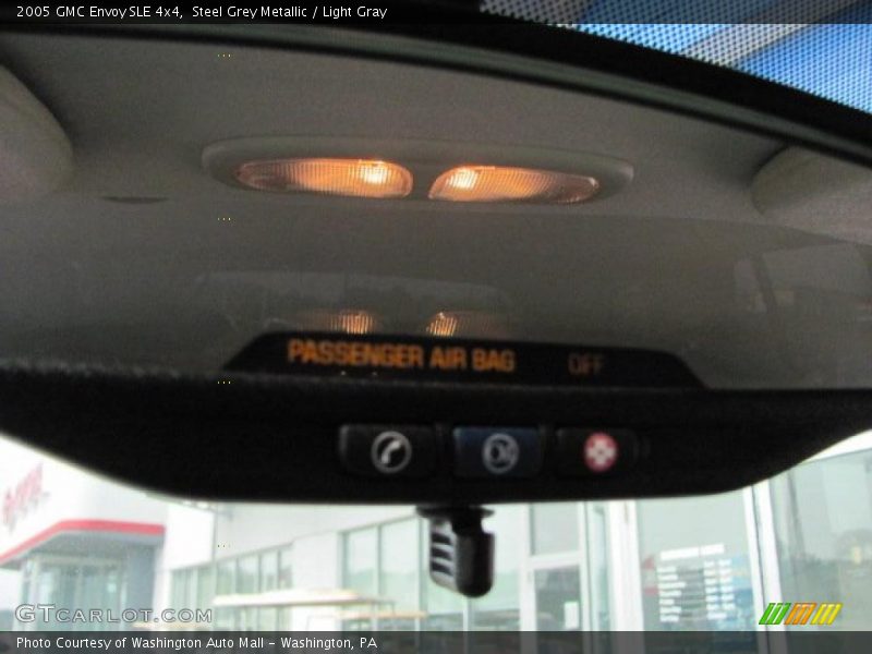 Steel Grey Metallic / Light Gray 2005 GMC Envoy SLE 4x4