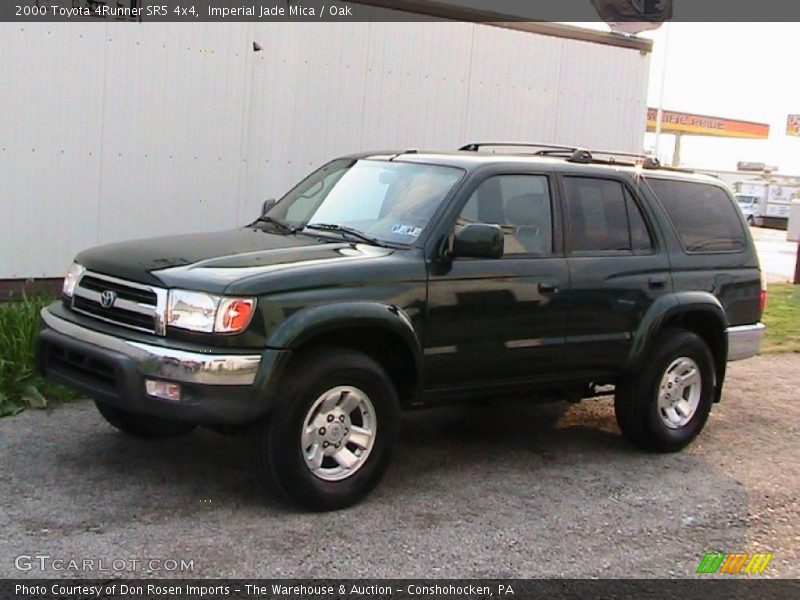 Imperial Jade Mica / Oak 2000 Toyota 4Runner SR5 4x4