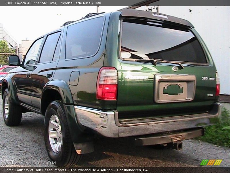 Imperial Jade Mica / Oak 2000 Toyota 4Runner SR5 4x4