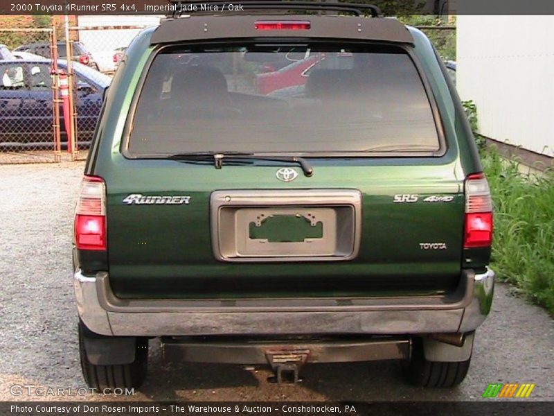 Imperial Jade Mica / Oak 2000 Toyota 4Runner SR5 4x4
