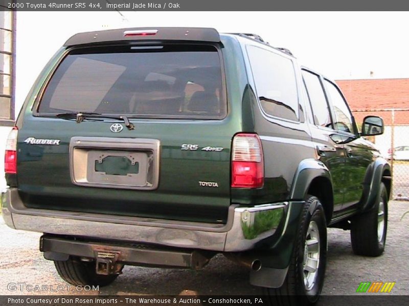 Imperial Jade Mica / Oak 2000 Toyota 4Runner SR5 4x4