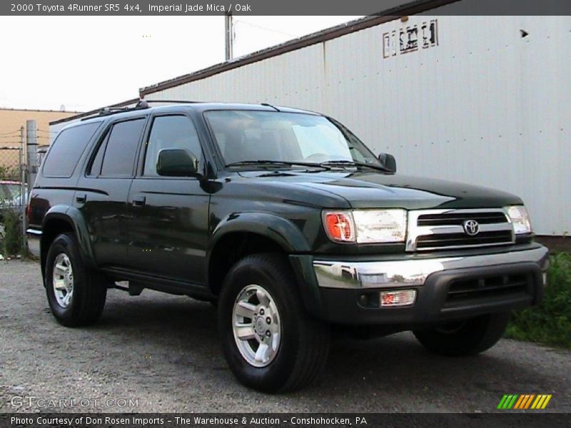 Imperial Jade Mica / Oak 2000 Toyota 4Runner SR5 4x4