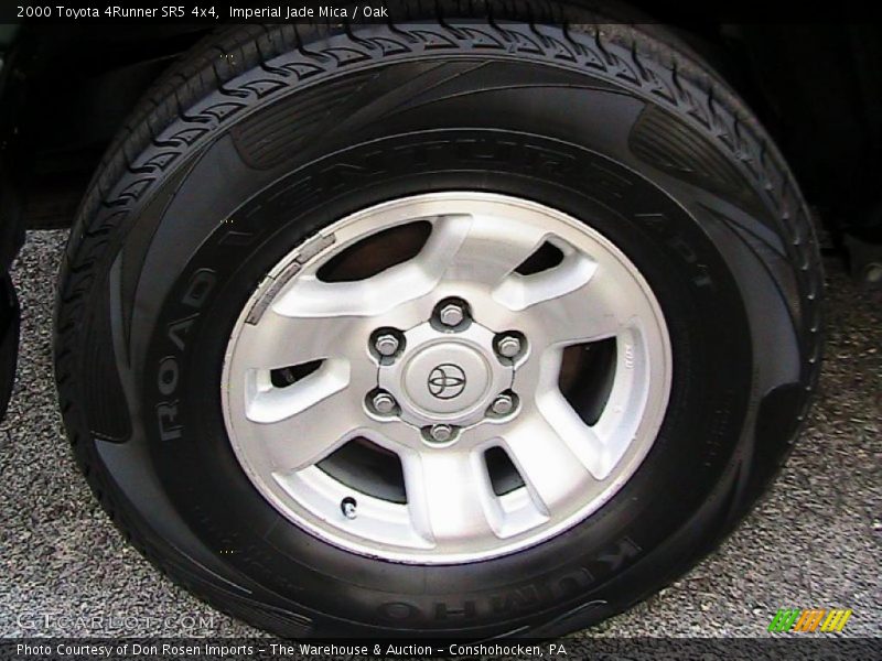 Imperial Jade Mica / Oak 2000 Toyota 4Runner SR5 4x4
