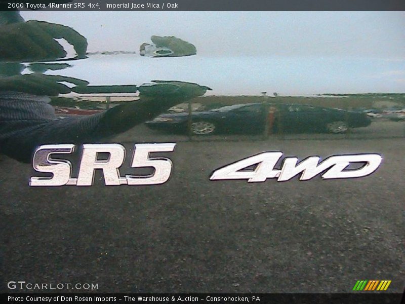 Imperial Jade Mica / Oak 2000 Toyota 4Runner SR5 4x4