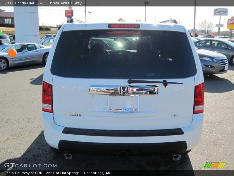 Taffeta White / Gray 2011 Honda Pilot EX-L