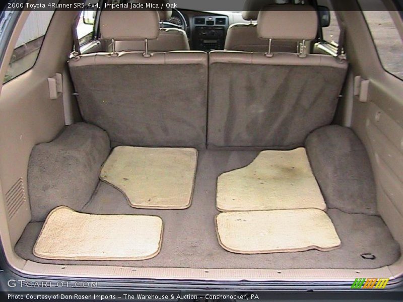 Imperial Jade Mica / Oak 2000 Toyota 4Runner SR5 4x4