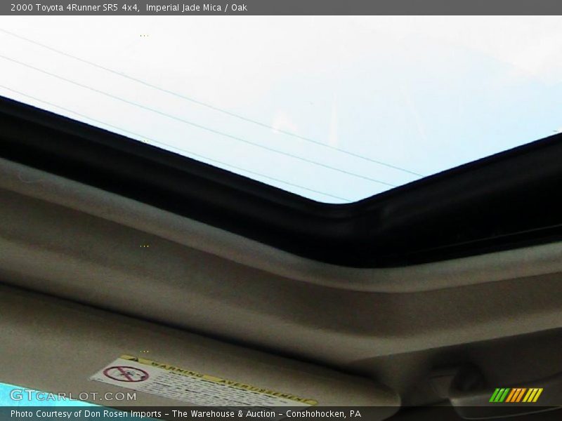 Imperial Jade Mica / Oak 2000 Toyota 4Runner SR5 4x4
