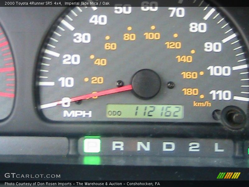 Imperial Jade Mica / Oak 2000 Toyota 4Runner SR5 4x4