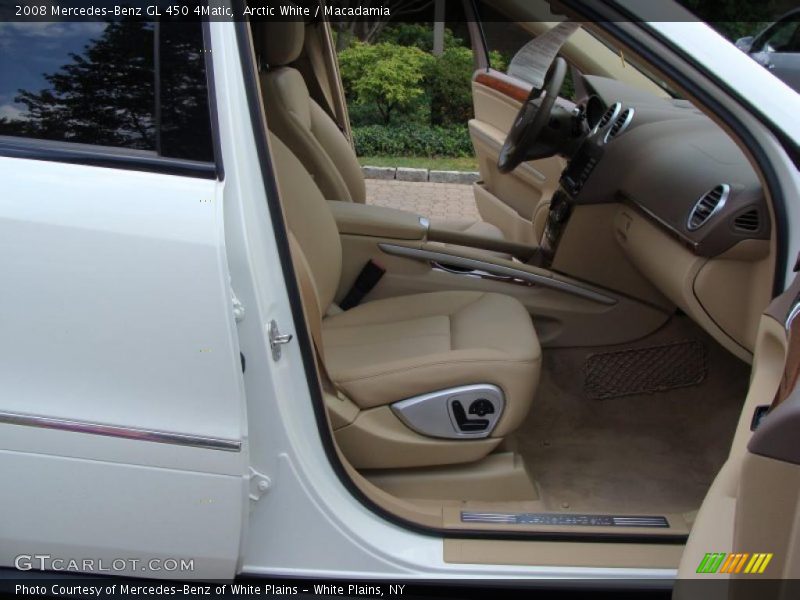 Arctic White / Macadamia 2008 Mercedes-Benz GL 450 4Matic