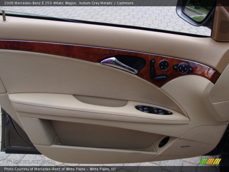 Indium Grey Metallic / Cashmere 2008 Mercedes-Benz E 350 4Matic Wagon