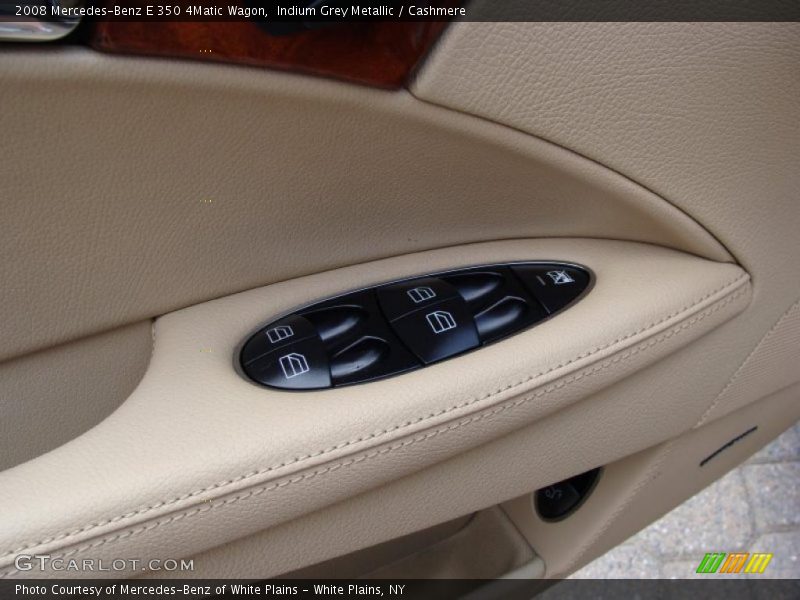 Indium Grey Metallic / Cashmere 2008 Mercedes-Benz E 350 4Matic Wagon