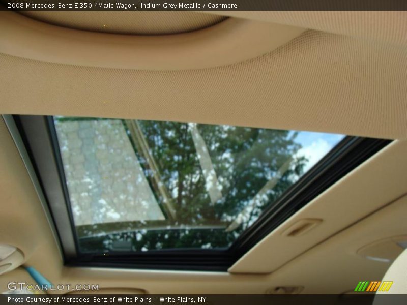 Indium Grey Metallic / Cashmere 2008 Mercedes-Benz E 350 4Matic Wagon