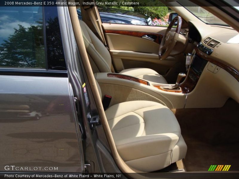 Indium Grey Metallic / Cashmere 2008 Mercedes-Benz E 350 4Matic Wagon