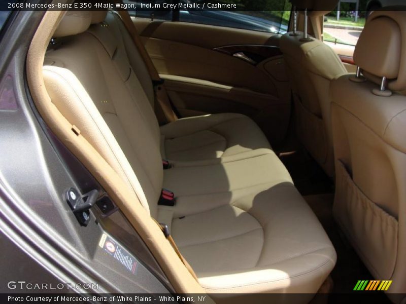 Indium Grey Metallic / Cashmere 2008 Mercedes-Benz E 350 4Matic Wagon