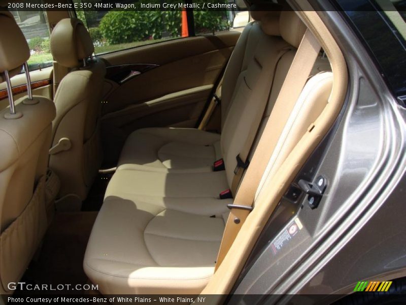 Indium Grey Metallic / Cashmere 2008 Mercedes-Benz E 350 4Matic Wagon