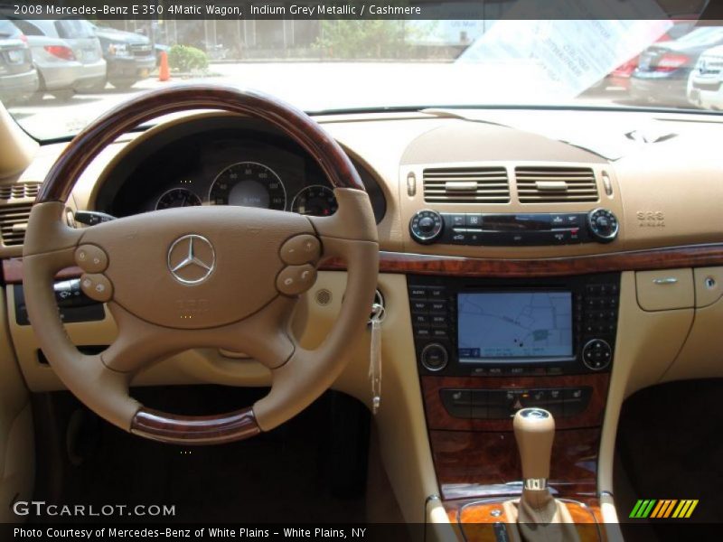 Indium Grey Metallic / Cashmere 2008 Mercedes-Benz E 350 4Matic Wagon