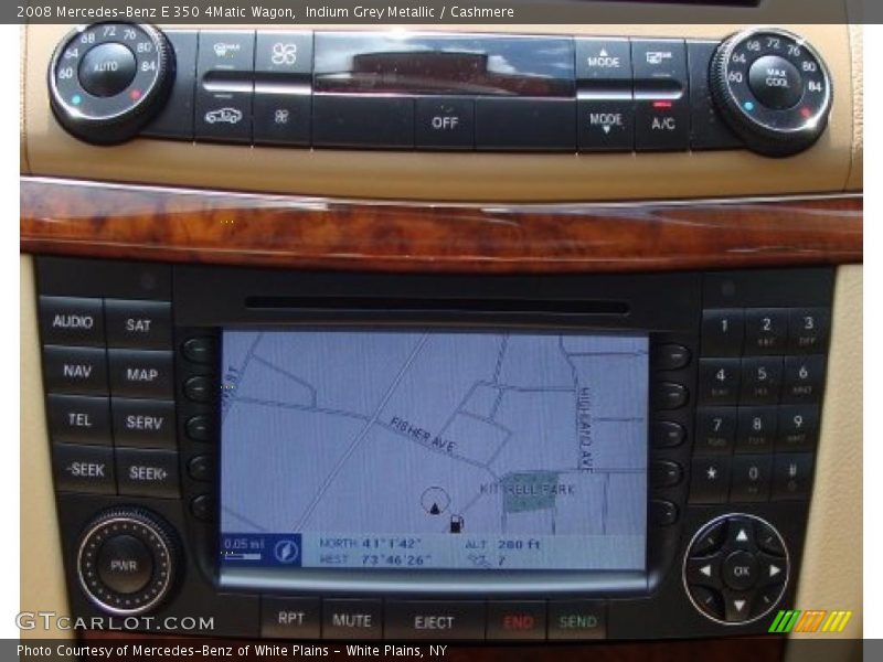 Indium Grey Metallic / Cashmere 2008 Mercedes-Benz E 350 4Matic Wagon