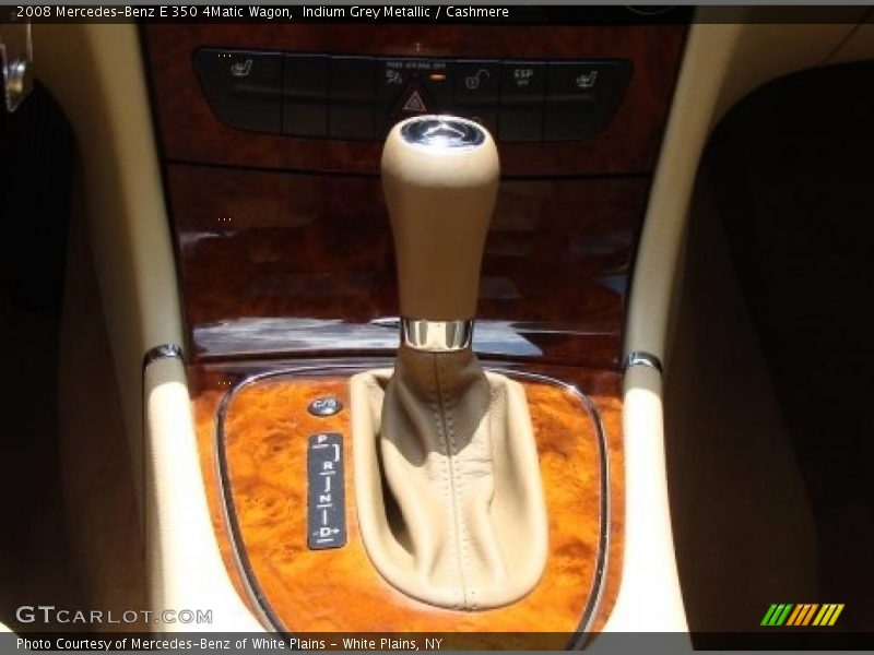 Indium Grey Metallic / Cashmere 2008 Mercedes-Benz E 350 4Matic Wagon