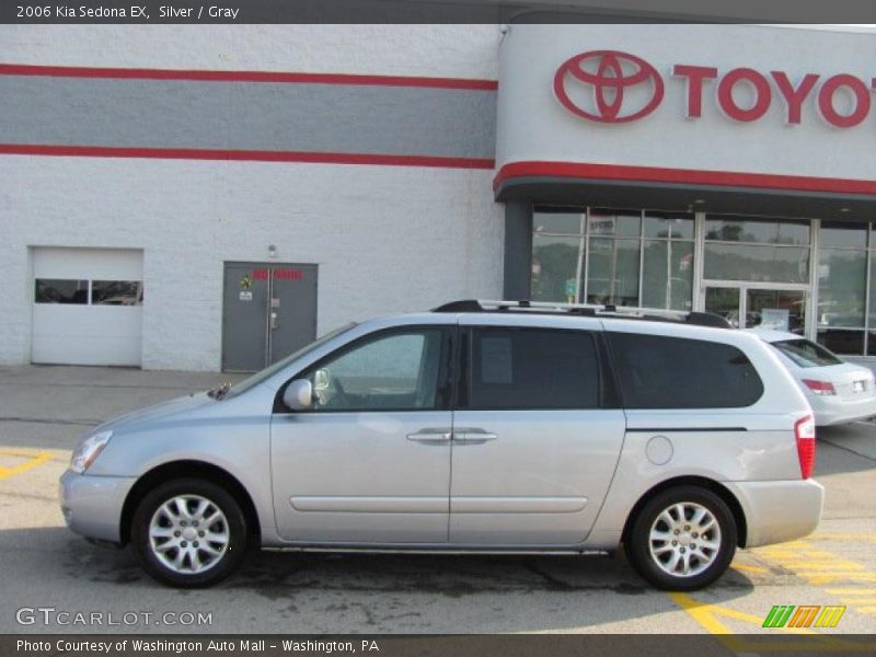 Silver / Gray 2006 Kia Sedona EX
