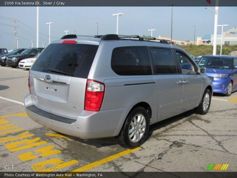 Silver / Gray 2006 Kia Sedona EX
