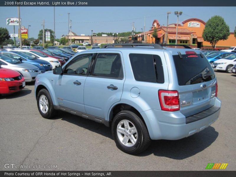 Light Ice Blue / Stone 2008 Ford Escape Hybrid