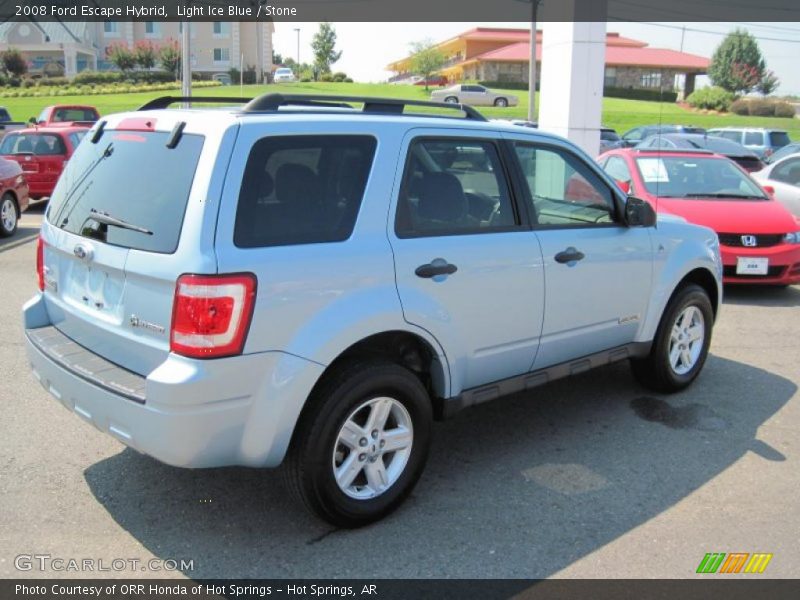 Light Ice Blue / Stone 2008 Ford Escape Hybrid
