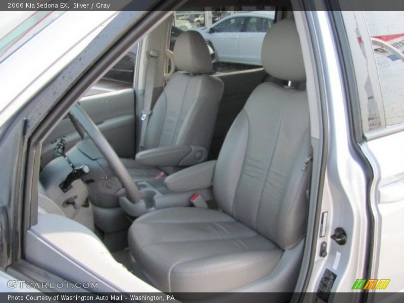 Silver / Gray 2006 Kia Sedona EX