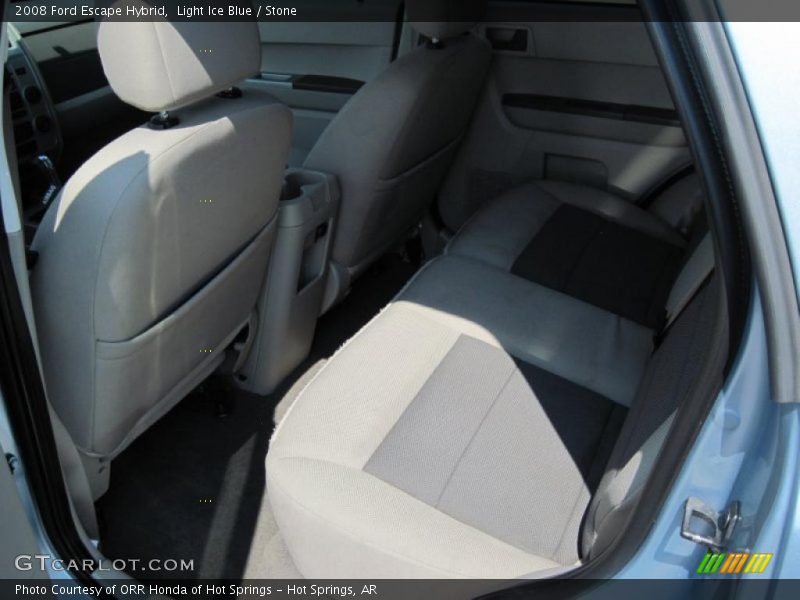 Light Ice Blue / Stone 2008 Ford Escape Hybrid