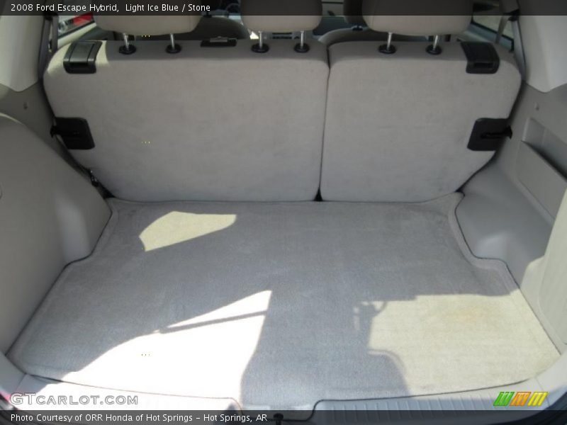 Light Ice Blue / Stone 2008 Ford Escape Hybrid