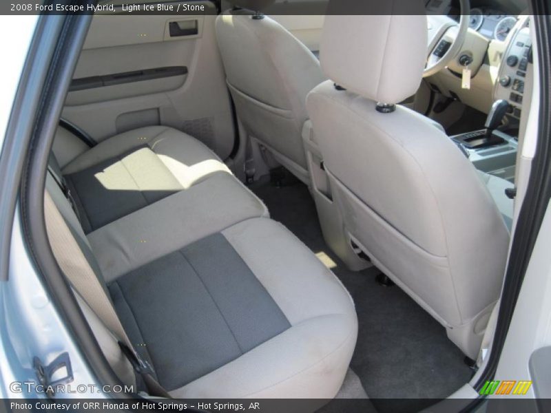 Light Ice Blue / Stone 2008 Ford Escape Hybrid