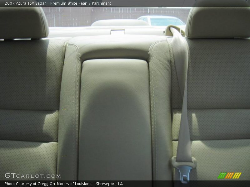Premium White Pearl / Parchment 2007 Acura TSX Sedan