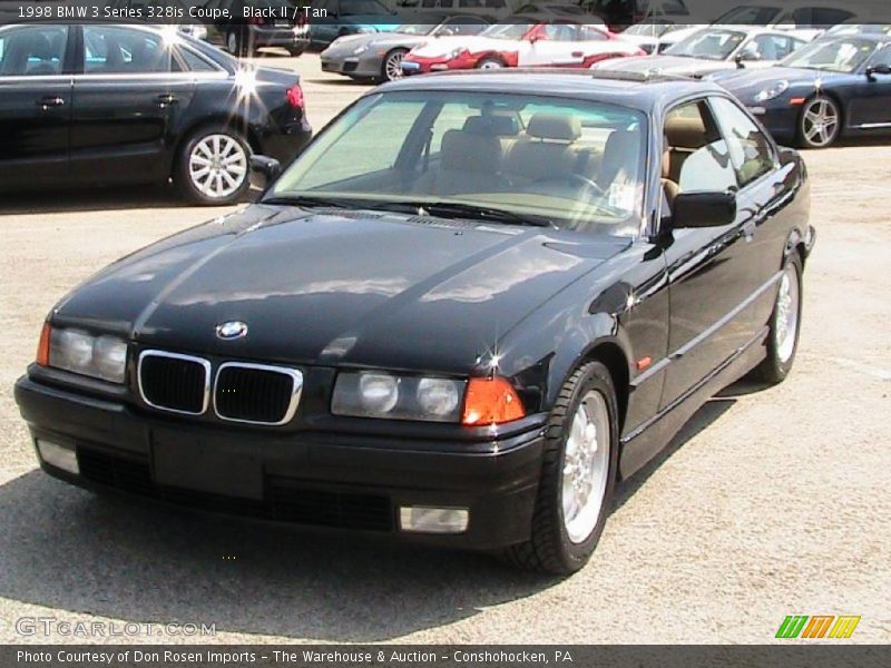 Black II / Tan 1998 BMW 3 Series 328is Coupe