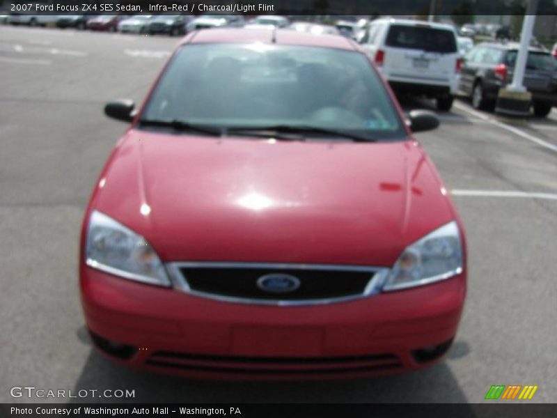 Infra-Red / Charcoal/Light Flint 2007 Ford Focus ZX4 SES Sedan