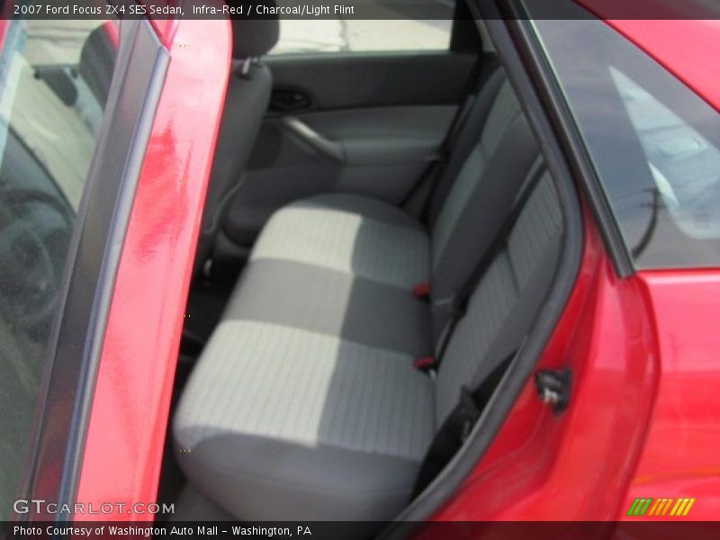 Infra-Red / Charcoal/Light Flint 2007 Ford Focus ZX4 SES Sedan