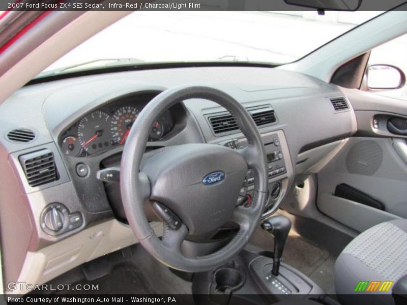 Infra-Red / Charcoal/Light Flint 2007 Ford Focus ZX4 SES Sedan