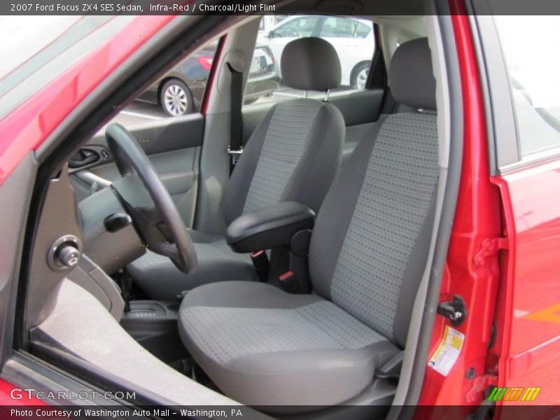 Infra-Red / Charcoal/Light Flint 2007 Ford Focus ZX4 SES Sedan