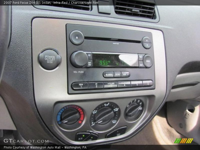 Infra-Red / Charcoal/Light Flint 2007 Ford Focus ZX4 SES Sedan