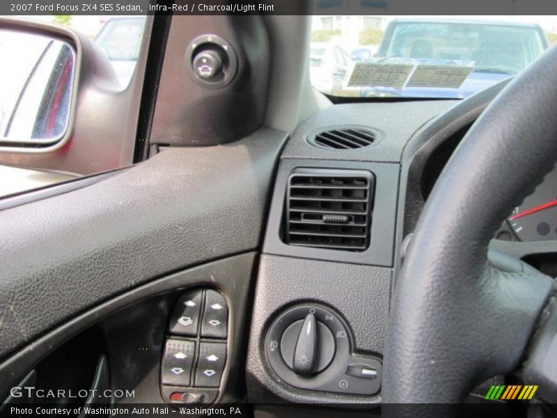Infra-Red / Charcoal/Light Flint 2007 Ford Focus ZX4 SES Sedan
