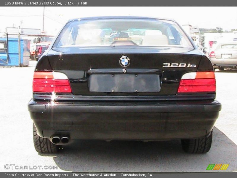 Black II / Tan 1998 BMW 3 Series 328is Coupe