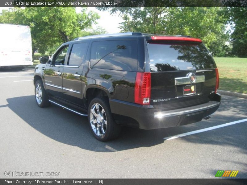 Black Raven / Ebony/Ebony 2007 Cadillac Escalade ESV AWD