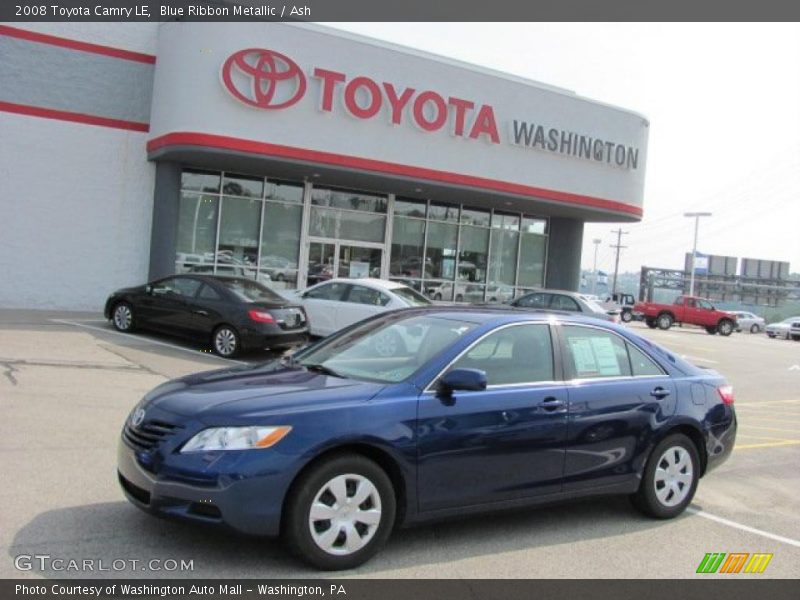 Blue Ribbon Metallic / Ash 2008 Toyota Camry LE