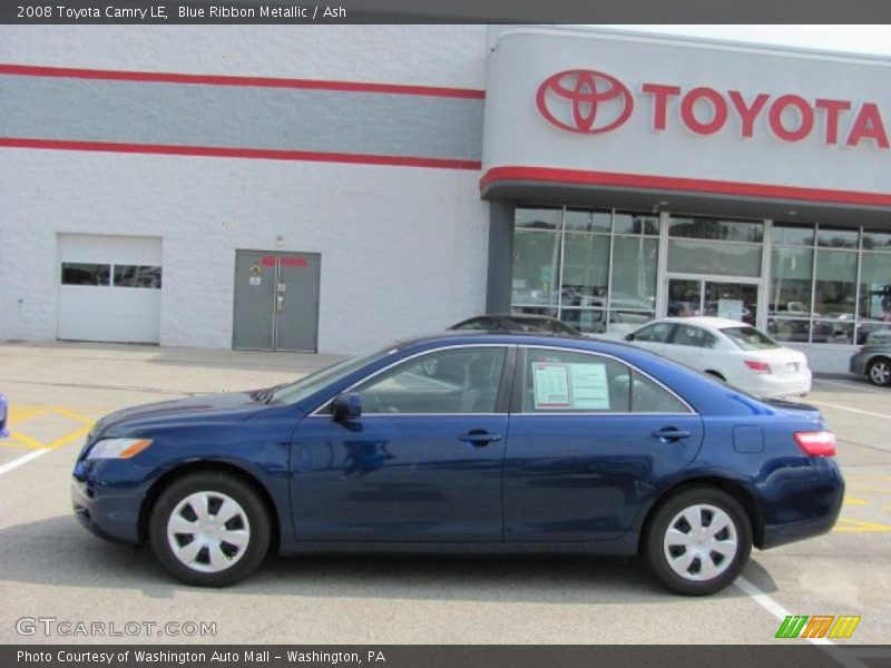Blue Ribbon Metallic / Ash 2008 Toyota Camry LE