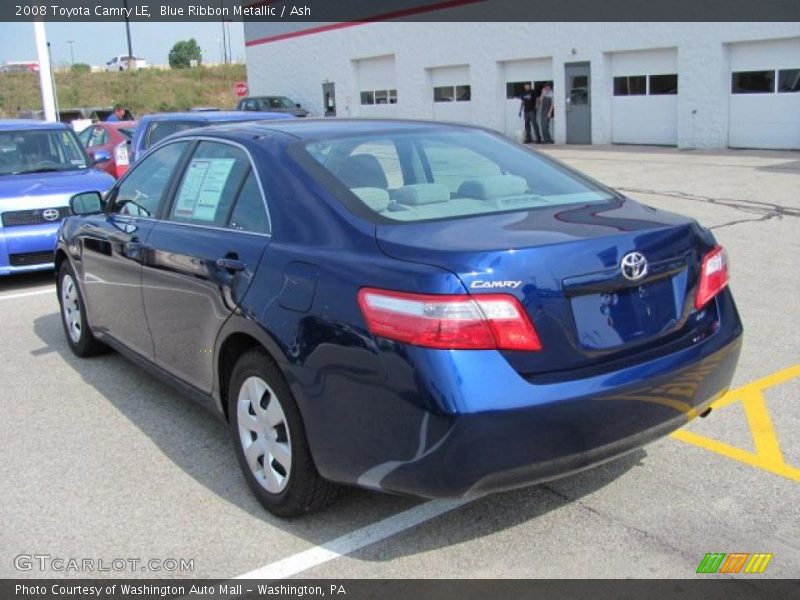 Blue Ribbon Metallic / Ash 2008 Toyota Camry LE
