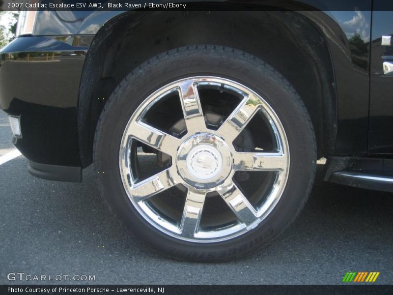 Black Raven / Ebony/Ebony 2007 Cadillac Escalade ESV AWD