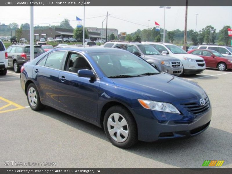 Blue Ribbon Metallic / Ash 2008 Toyota Camry LE