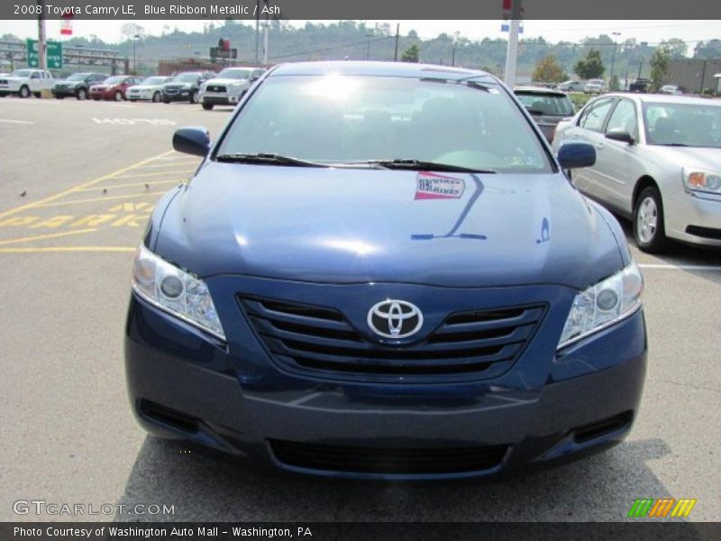 Blue Ribbon Metallic / Ash 2008 Toyota Camry LE